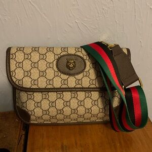 Designer Inspired with Red and Green Strap
